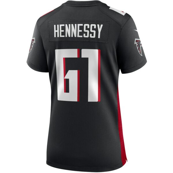 Women’s Atlanta Falcons Matt Hennessy Nike Black Game Jersey