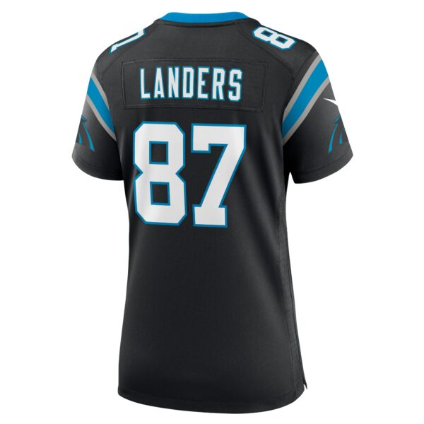 Women’s Carolina Panthers Matt Landers Nike Black Game Jersey