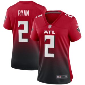 Women's Atlanta Falcons Matt Ryan Nike Red 2nd Alternate Game Jersey