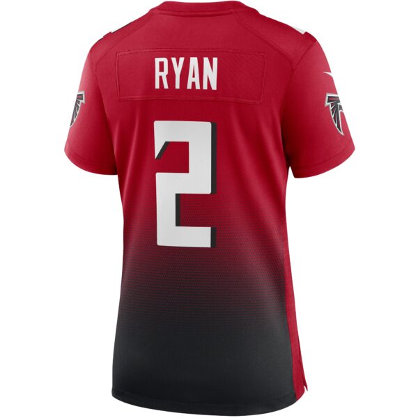 Women’s Atlanta Falcons Matt Ryan Nike Red 2nd Alternate Game Jersey