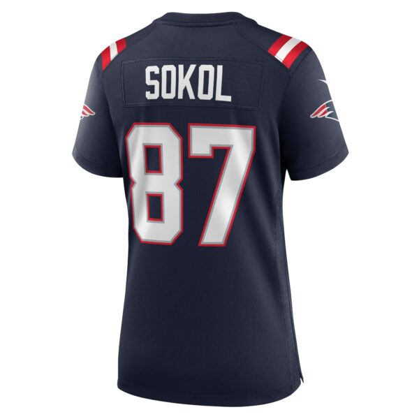 Women’s New England Patriots Matt Sokol Nike Navy Game Player Jersey