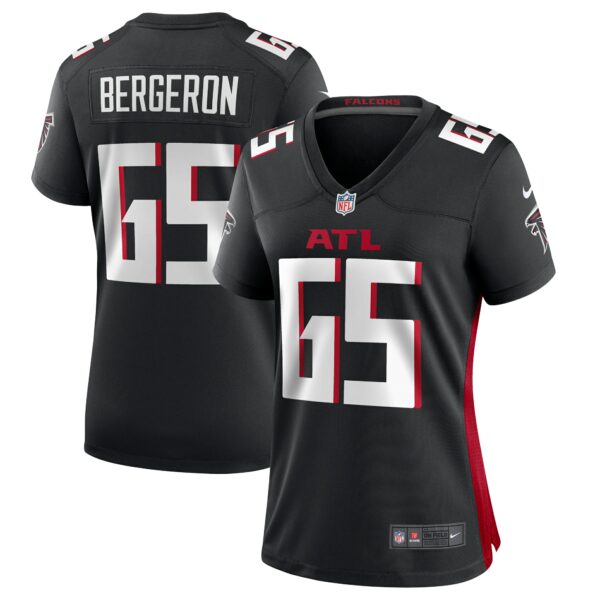 Women’s Atlanta Falcons Matthew Bergeron Nike Black Team Game Jersey