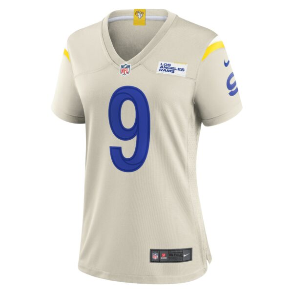 Women’s Los Angeles Rams Matthew Stafford Nike Bone Player Game Jersey