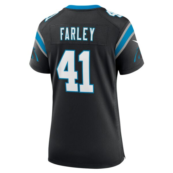 Women’s Carolina Panthers Matthias Farley Nike Black Game Jersey