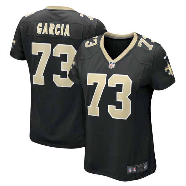 Women’s New Orleans Saints Max Garcia Nike Black Team Game Jersey