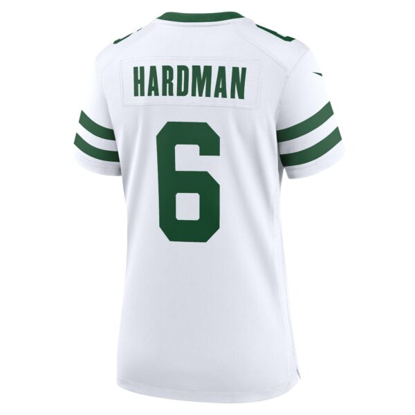 Women’s New York Jets Mecole Hardman Nike White Legacy Player Game Jersey