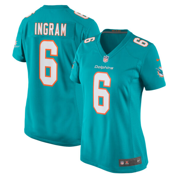 Women’s Miami Dolphins Melvin Ingram Nike Aqua Home Game Player Jersey