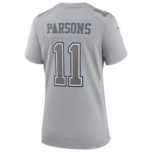 Women’s Dallas Cowboys Micah Parsons Nike Gray Atmosphere Fashion Game Jersey