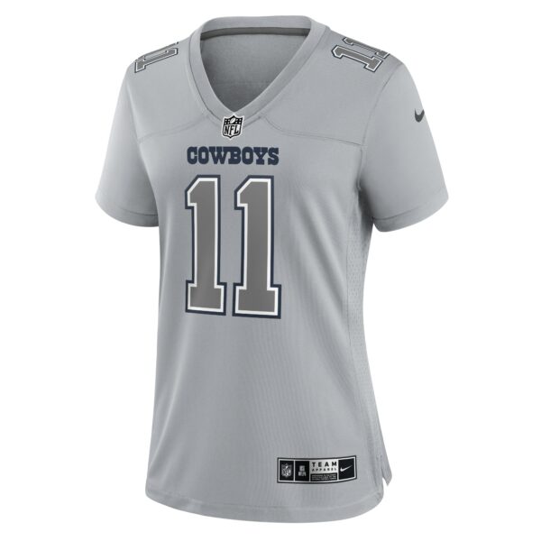 Women’s Dallas Cowboys Micah Parsons Nike Gray Atmosphere Fashion Game Jersey