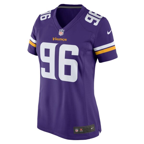 Women’s Minnesota Vikings Michael Dogbe Nike Purple Team Game Jersey