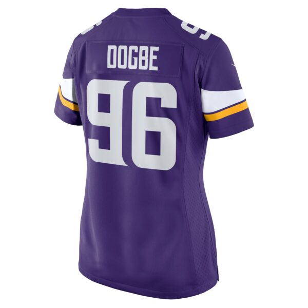 Women’s Minnesota Vikings Michael Dogbe Nike Purple Team Game Jersey