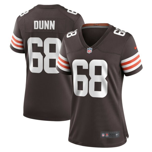 Women’s Cleveland Browns Michael Dunn Nike Brown Game Jersey