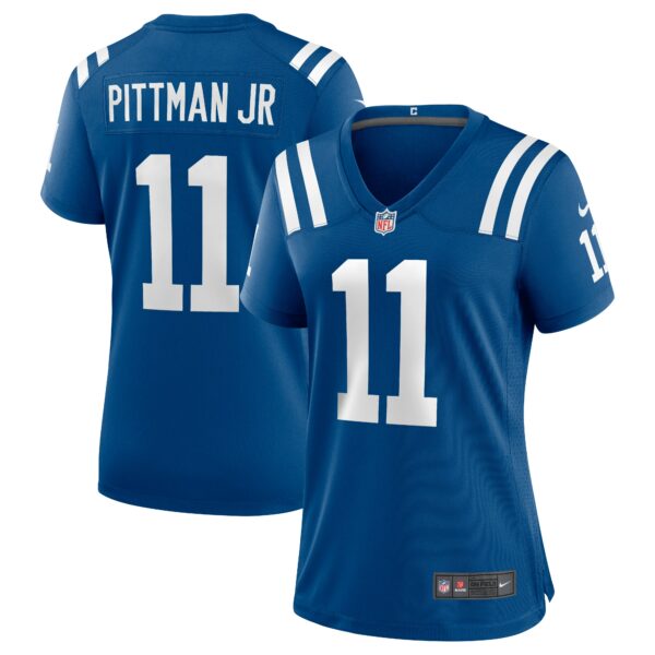 Women’s Indianapolis Colts Michael Pittman Jr. Nike Royal Game Player Jersey