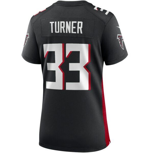 Women’s Atlanta Falcons Michael Turner Nike Black Game Retired Player Jersey