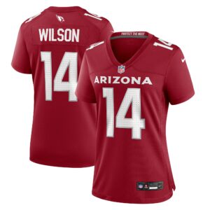 Women's Arizona Cardinals Michael Wilson Nike Cardinal Team Game Jersey