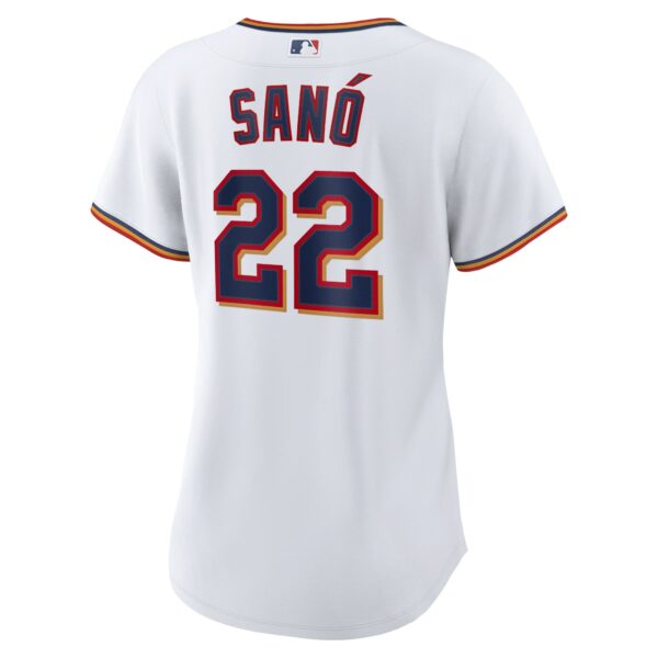 Women’s Minnesota Twins Miguel Sano Nike White Home Replica Player Jersey