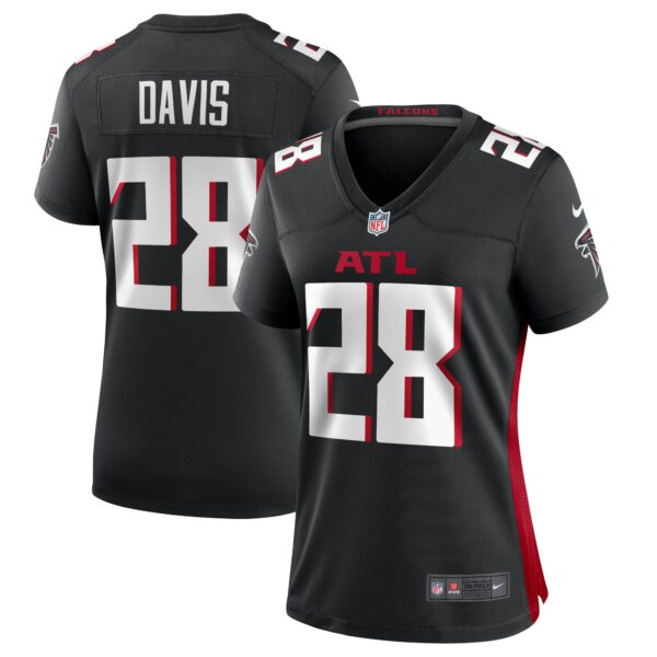 Women’s Atlanta Falcons Mike Davis Nike Black Game Player Jersey