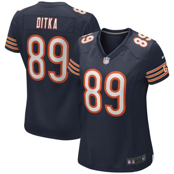 Women’s Chicago Bears Mike Ditka Nike Navy Game Retired Player Jersey