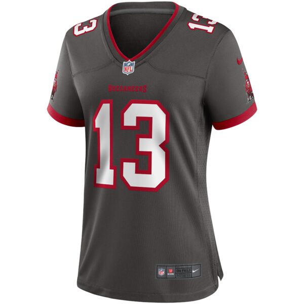 Women’s Tampa Bay Buccaneers Mike Evans Nike Pewter Alternate Game Jersey