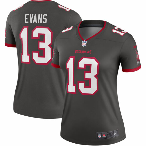 Women’s Tampa Bay Buccaneers Mike Evans Nike Pewter Alternate Legend Jersey