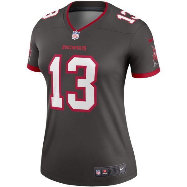 Women’s Tampa Bay Buccaneers Mike Evans Nike Pewter Alternate Legend Jersey