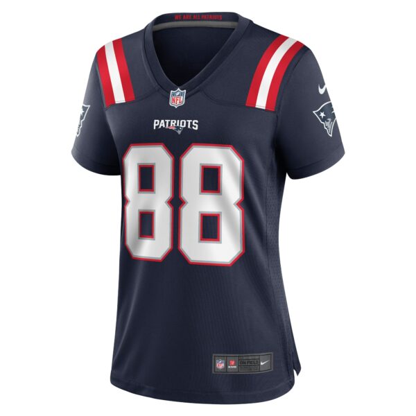 Women’s New England Patriots Mike Gesicki Nike Navy Game Jersey