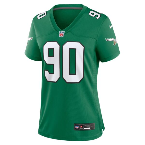 Women’s Philadelphia Eagles Mike Golic Nike Kelly Green Alternate Game Jersey