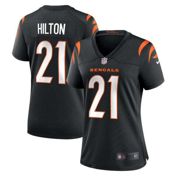 Women’s Cincinnati Bengals Mike Hilton Nike Black Game Player Jersey