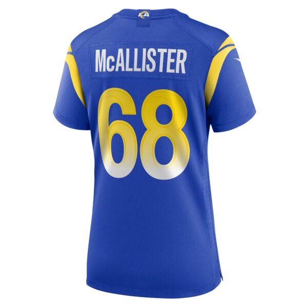 Women’s Los Angeles Rams Mike McAllister Nike Royal Home Game Jersey