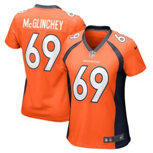 Women's Denver Broncos Mike McGlinchey Nike Orange Game Player Jersey