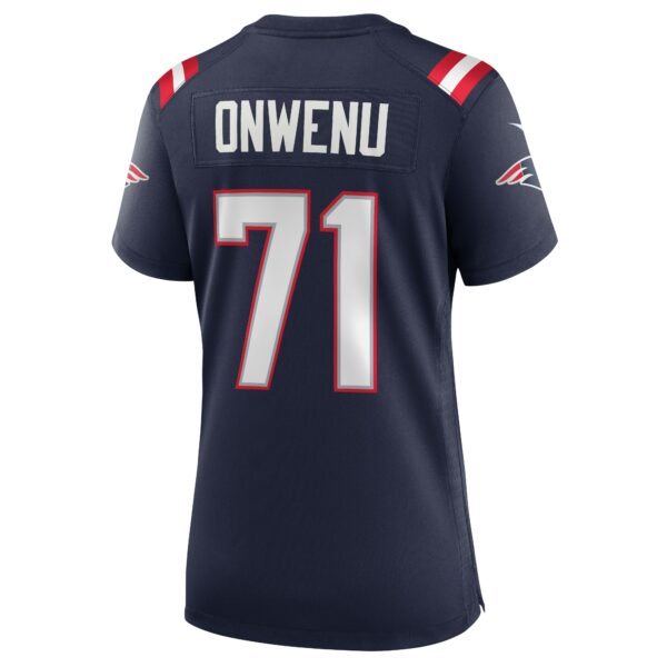 Women’s New England Patriots Mike Onwenu Nike Navy Team Game Jersey