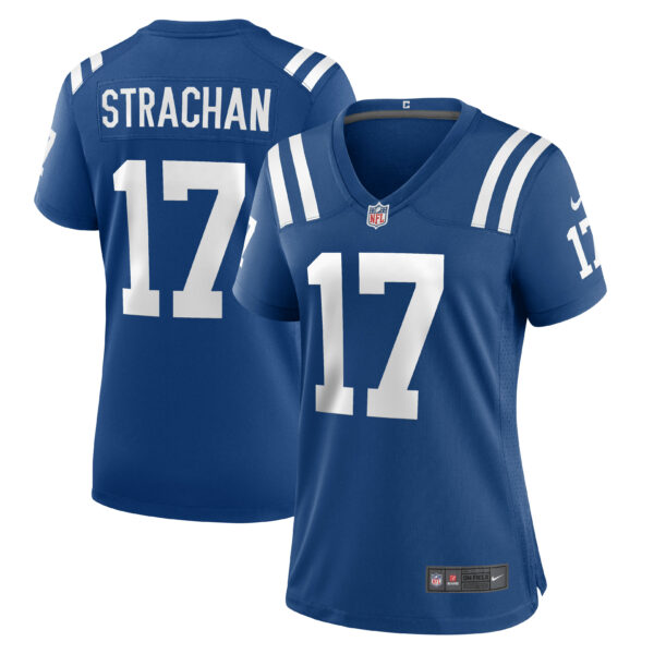 Women’s Indianapolis Colts Mike Strachan Nike Royal Game Jersey