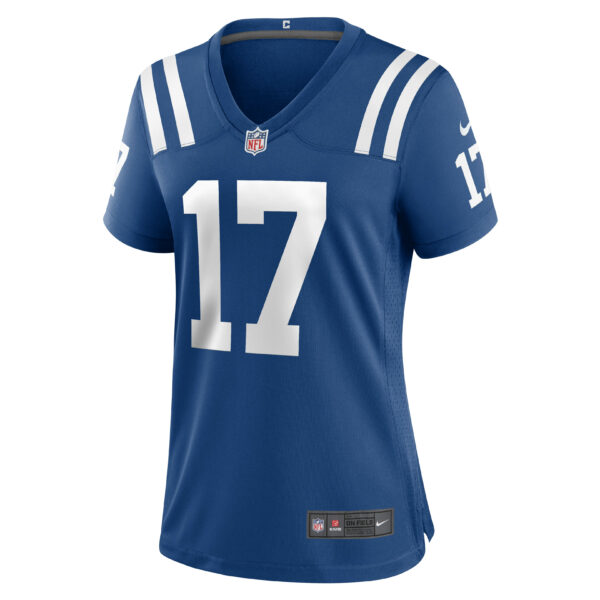 Women’s Indianapolis Colts Mike Strachan Nike Royal Game Jersey