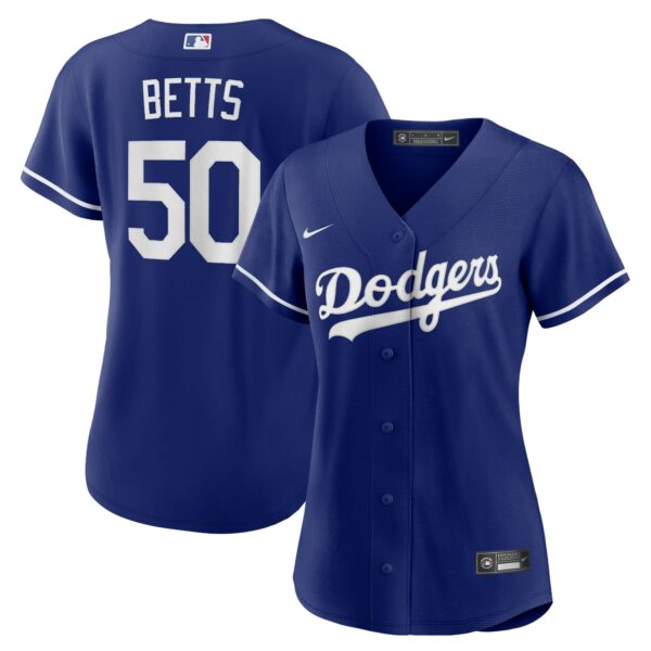 Women’s Los Angeles Dodgers Mookie Betts Nike Royal Alternate Replica Player Jersey