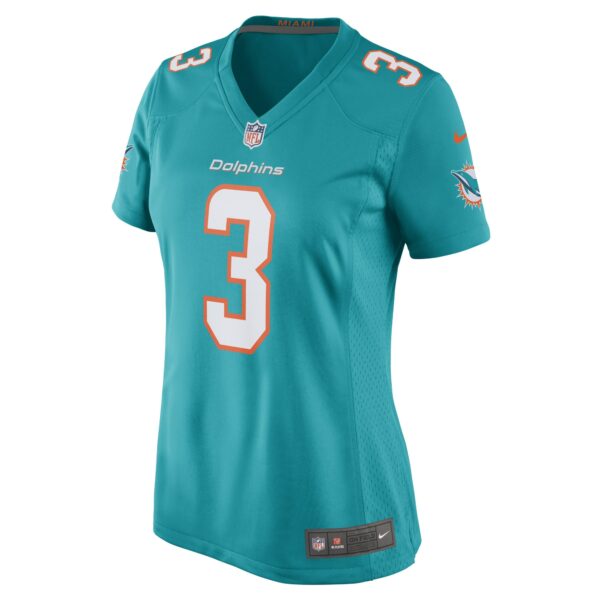 Women’s Miami Dolphins Myles Gaskin Nike Aqua Game Player Jersey