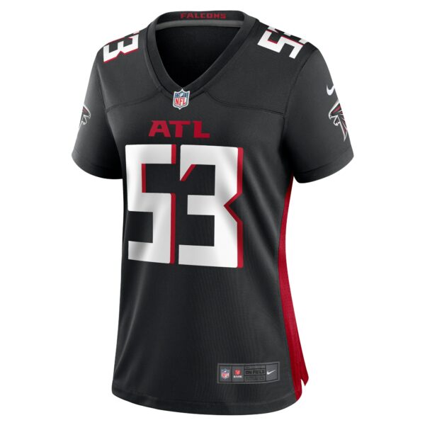 Women’s Atlanta Falcons Nate Landman Nike Black Team Game Jersey