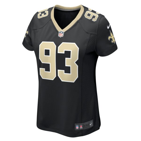 Women’s New Orleans Saints Nathan Shepherd Nike Black Game Jersey