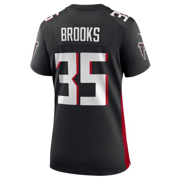 Women’s Atlanta Falcons Natrone Brooks Nike Black Team Game Jersey