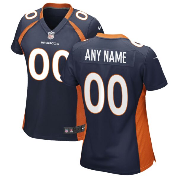 Women’s Nike Navy Denver Broncos Alternate Custom Game Jersey