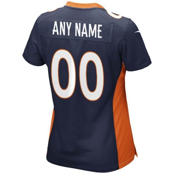 Women’s Nike Navy Denver Broncos Alternate Custom Game Jersey