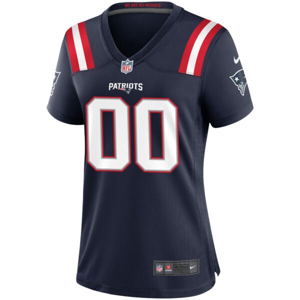 Women’s New England Patriots Nike Navy Custom Game Jersey