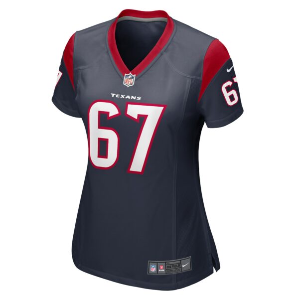 Women’s Houston Texans Nick Broeker Nike Navy Team Game Jersey