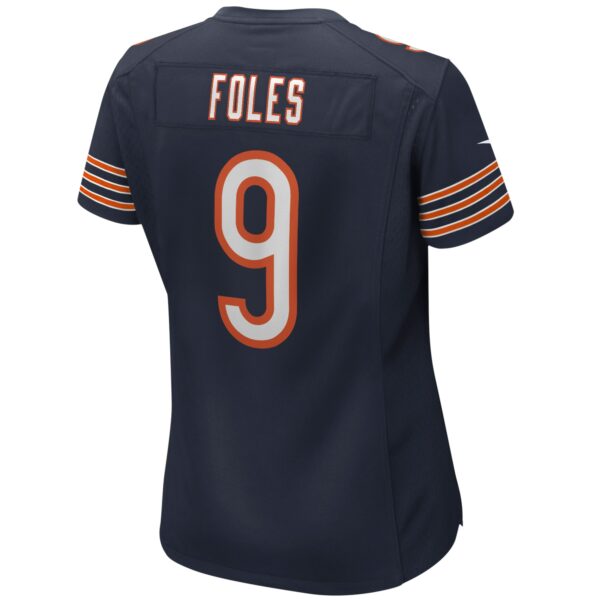 Women’s Chicago Bears Nick Foles Nike Navy Game Jersey