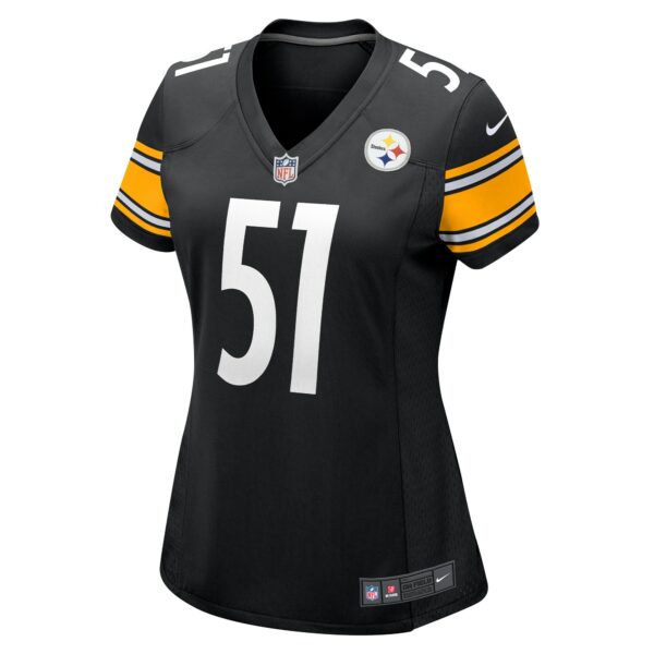 Women’s Pittsburgh Steelers Nick Herbig Nike Black Game Jersey