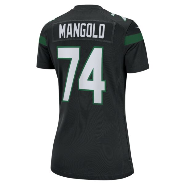 Women’s New York Jets Nick Mangold Nike Black Retired Player Jersey