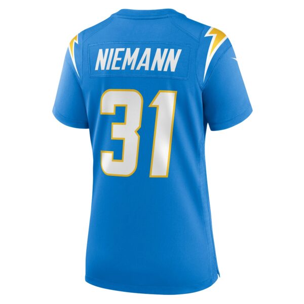 Women’s Los Angeles Chargers Nick Niemann Nike Powder Blue Game Player Jersey