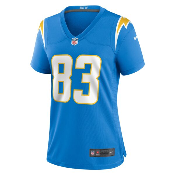 Women’s Los Angeles Chargers Nick Vannett Nike Powder Blue Team Game Jersey