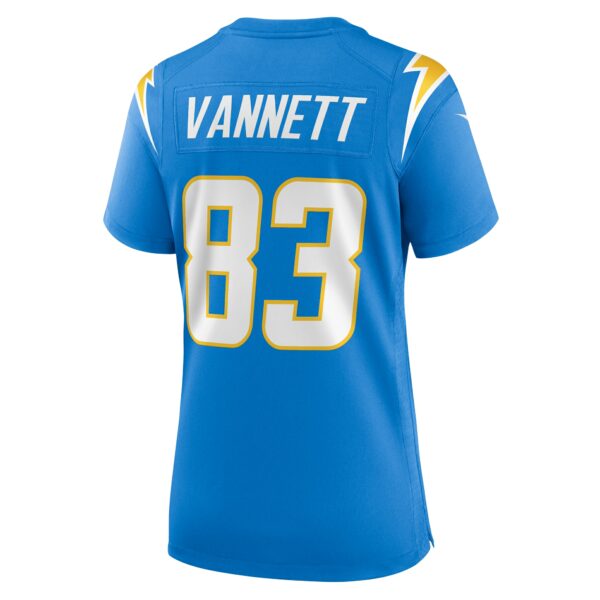 Women’s Los Angeles Chargers Nick Vannett Nike Powder Blue Team Game Jersey