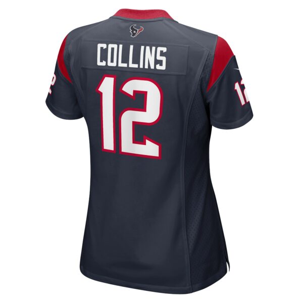 Women’s Houston Texans Nico Collins Nike Navy Game Jersey