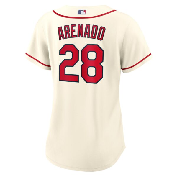 Women’s St. Louis Cardinals Nolan Arenado Nike Cream Alternate Replica Player Jersey